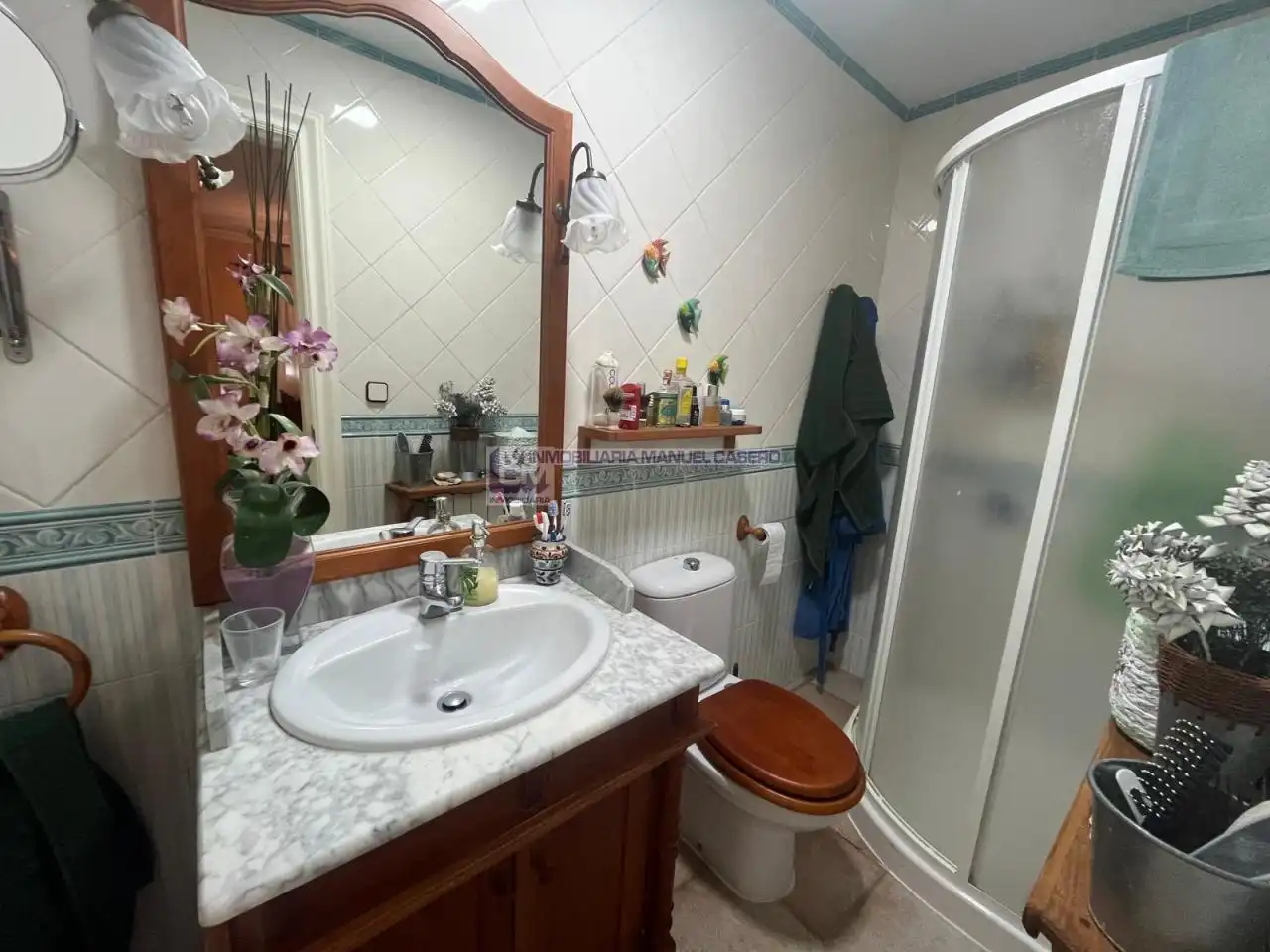 Baño de Casa o chalet en venta en Casar de Cáceres con Calefacción, Jardín privado y Terraza