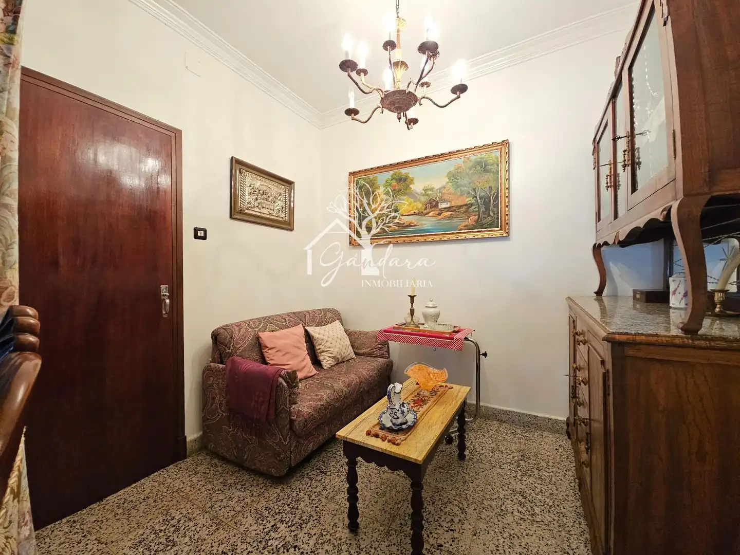 Living room of Houses for sale in Narón  with Heating and Furnished