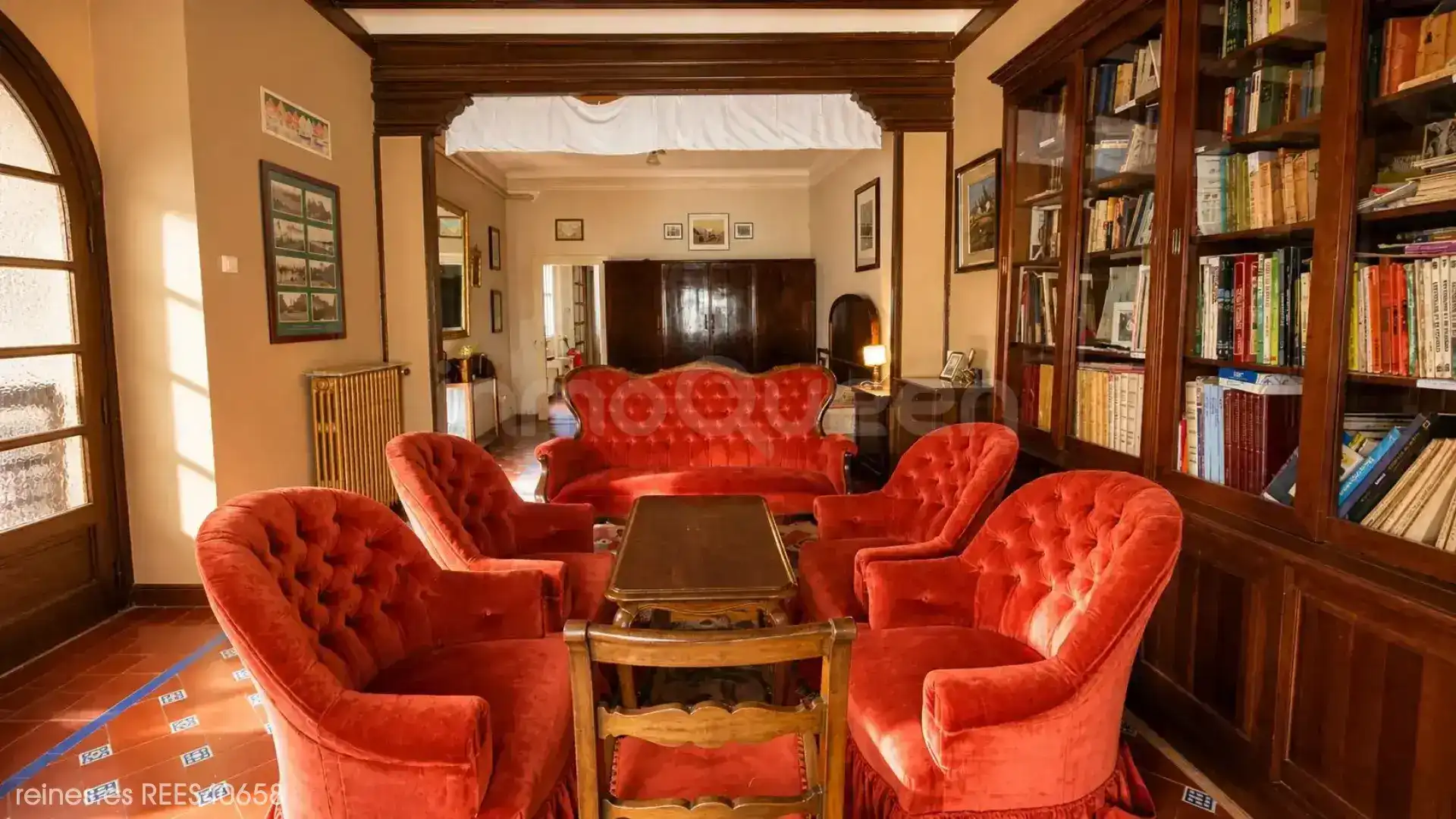 Sala d'estar de Casa o xalet en venda en Calamocha amb Calefacció, Jardí privat i Terrassa