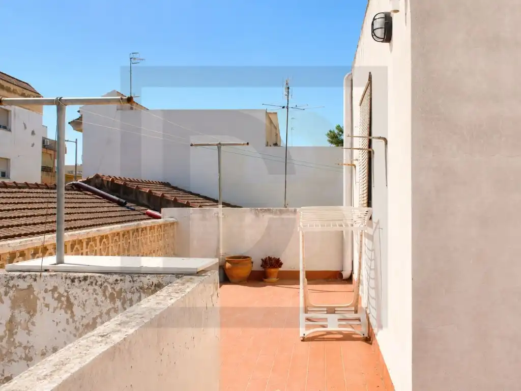 Terrassa de Casa o xalet en venda en San Miguel de Salinas amb Aire condicionat, Terrassa i Moblat