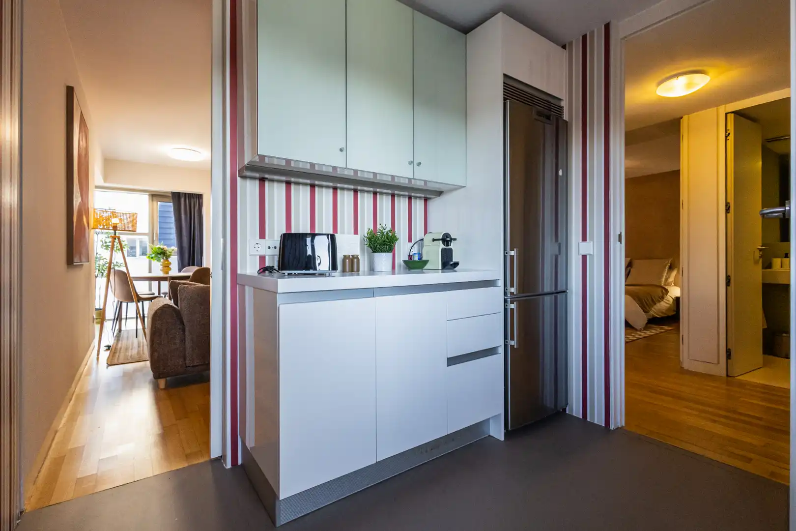 Kitchen of Flat for rent in Zaragoza  with Air Conditioner, Heating and Furnished