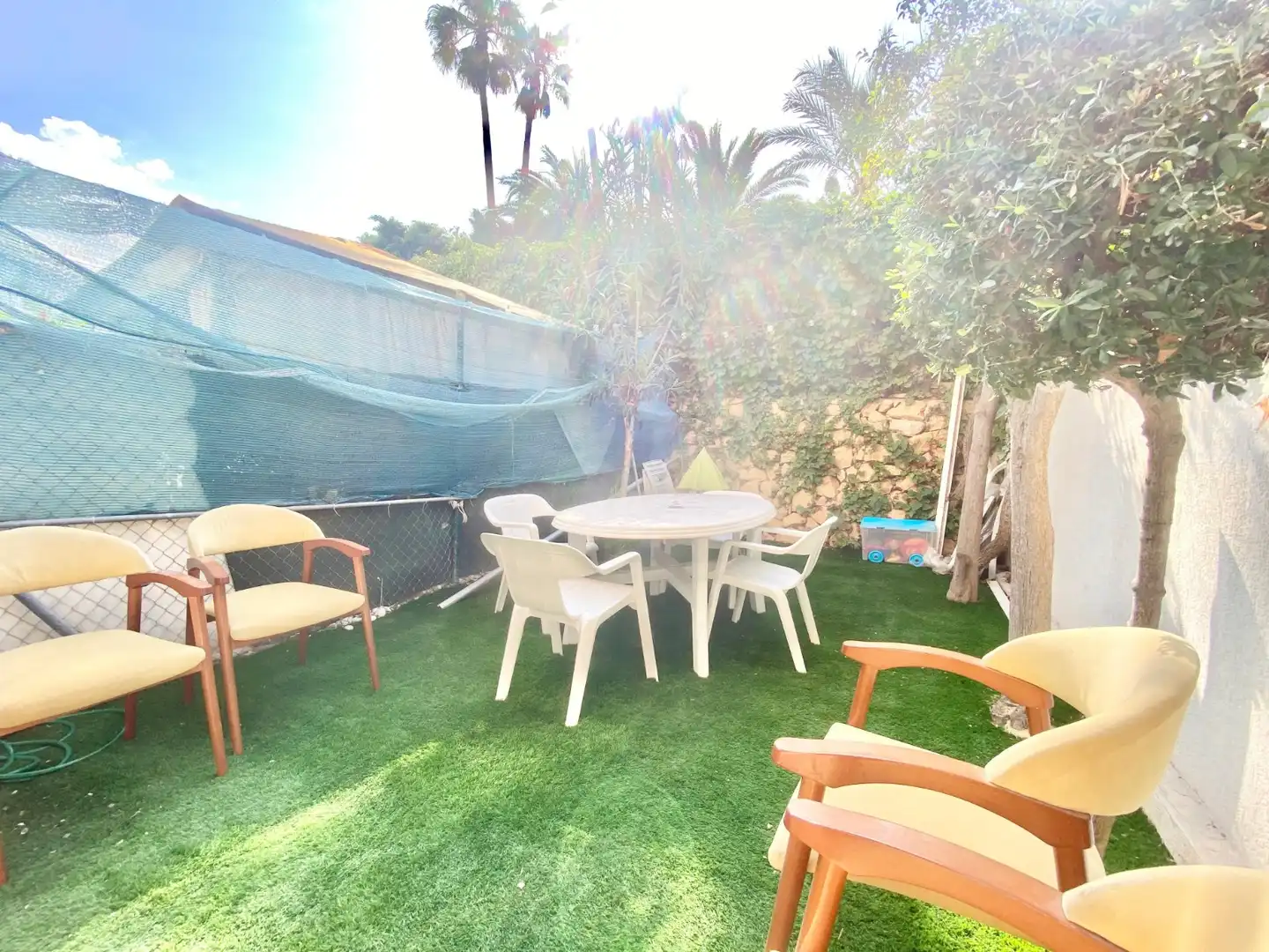 Terraza de Casa o chalet de alquiler en Benidorm con Aire acondicionado, Terraza y Piscina