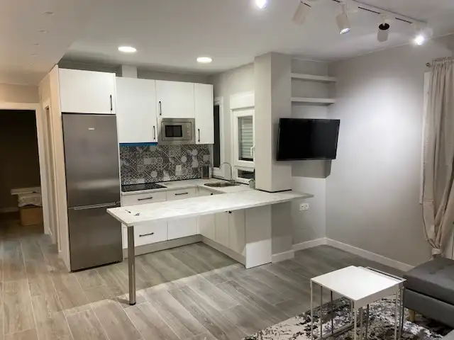 Cocina de Piso de alquiler en Zaragoza con Calefacción, Amueblado y Horno