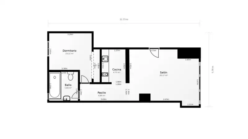 Wohnung zum Verkauf in El Espinar mit Heizung und Abstellraum