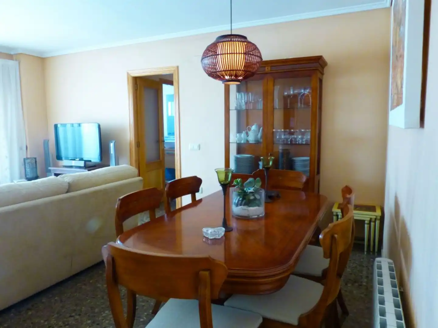 Esszimmer von Dachboden zur Miete in Sagunto / Sagunt mit Klimaanlage, Parkett und Terrasse