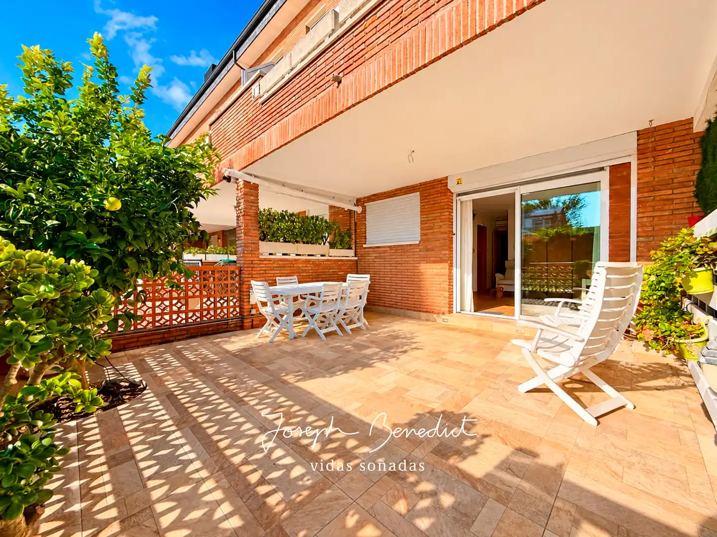 Terraza de Casa o chalet en venta en Castelldefels con Aire acondicionado, Calefacción y Jardín privado