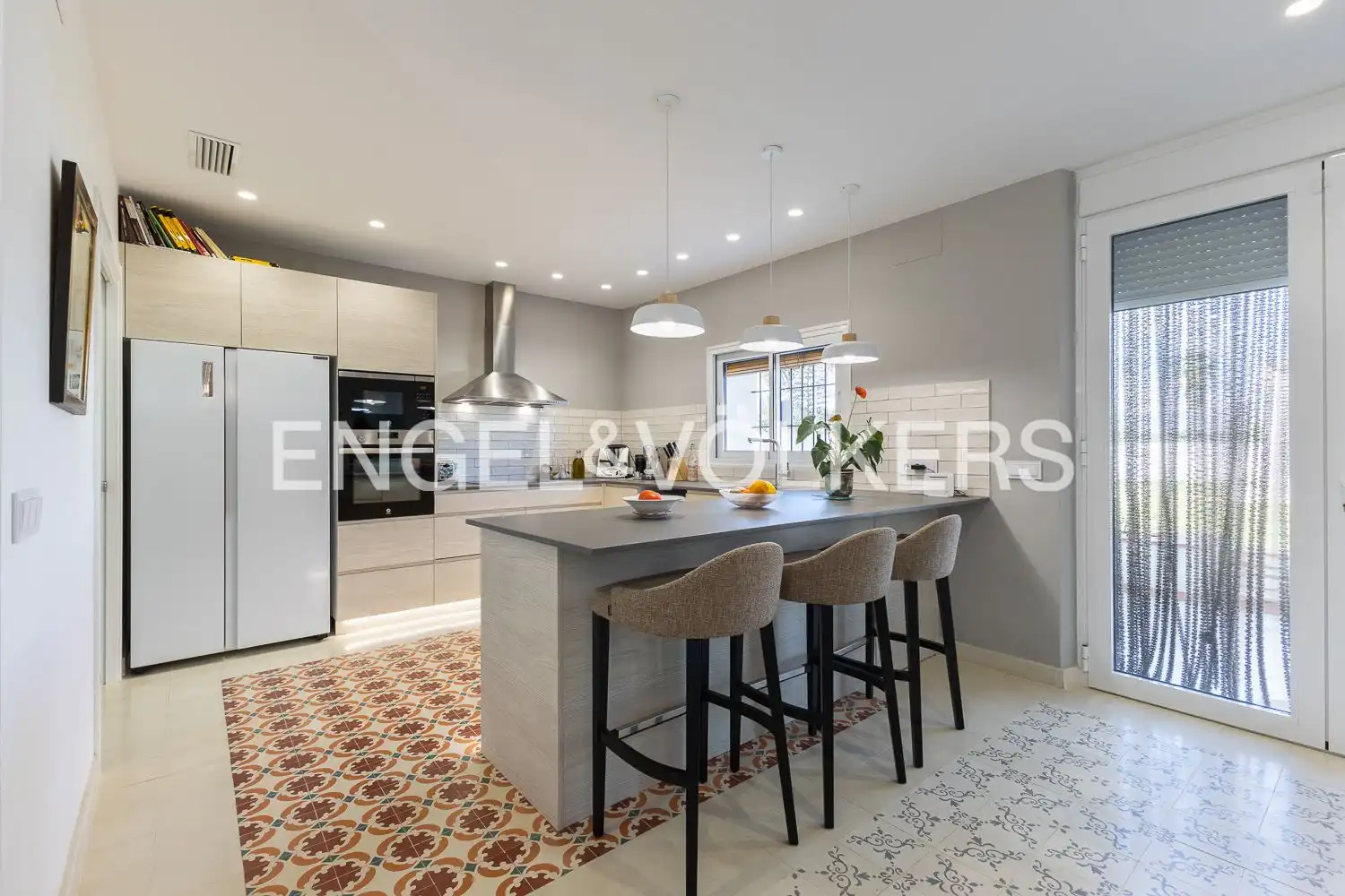 Cocina de Casa o chalet en venta en Carcaixent con Aire acondicionado, Calefacción y Jardín privado