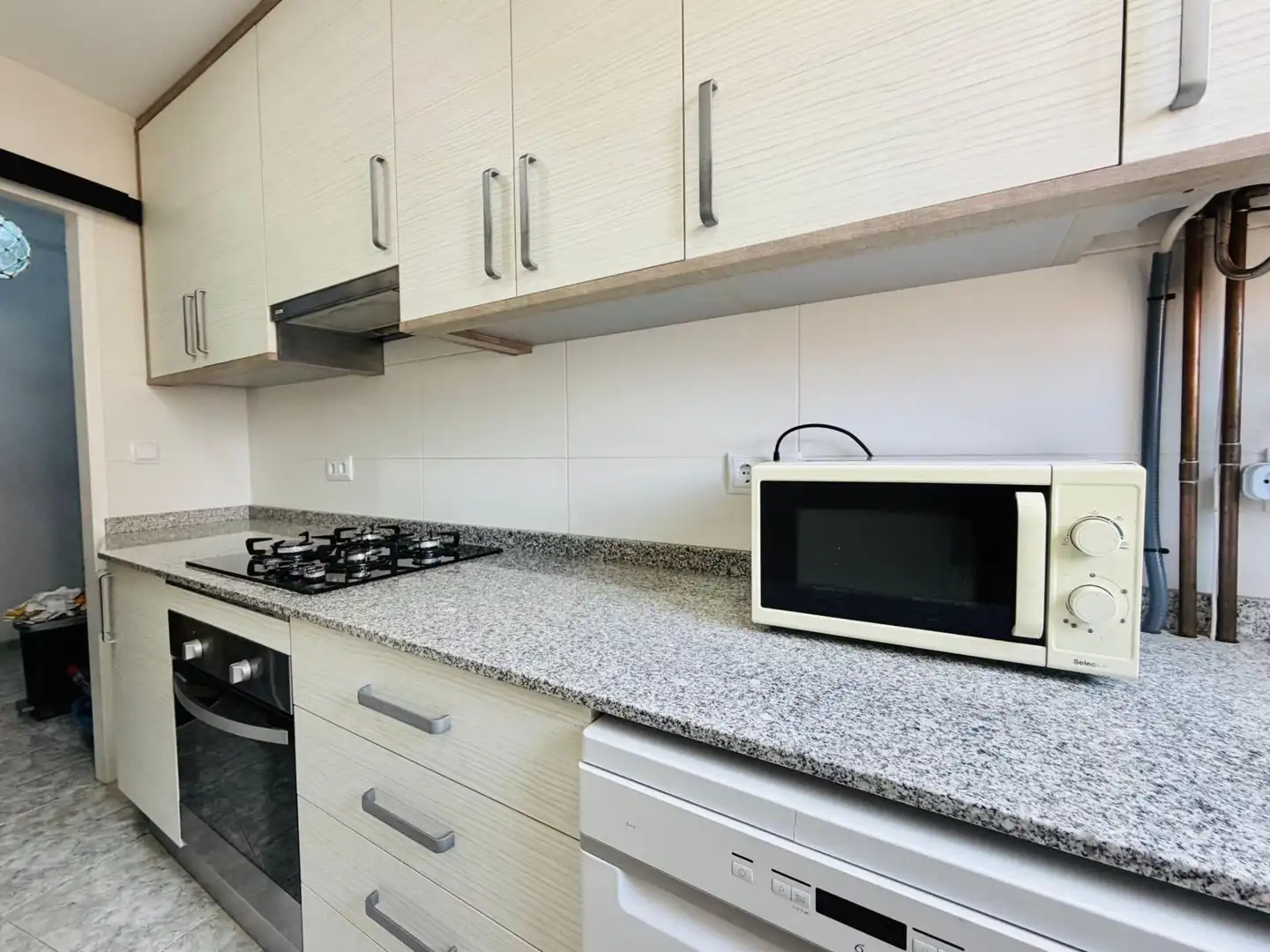 Kitchen of Flat for sale in Sabadell  with Heating, Storage room and Furnished