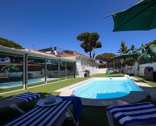 Swimming pool of House or chalet for sale in Marbella  with Heating, Terrace and Storage room