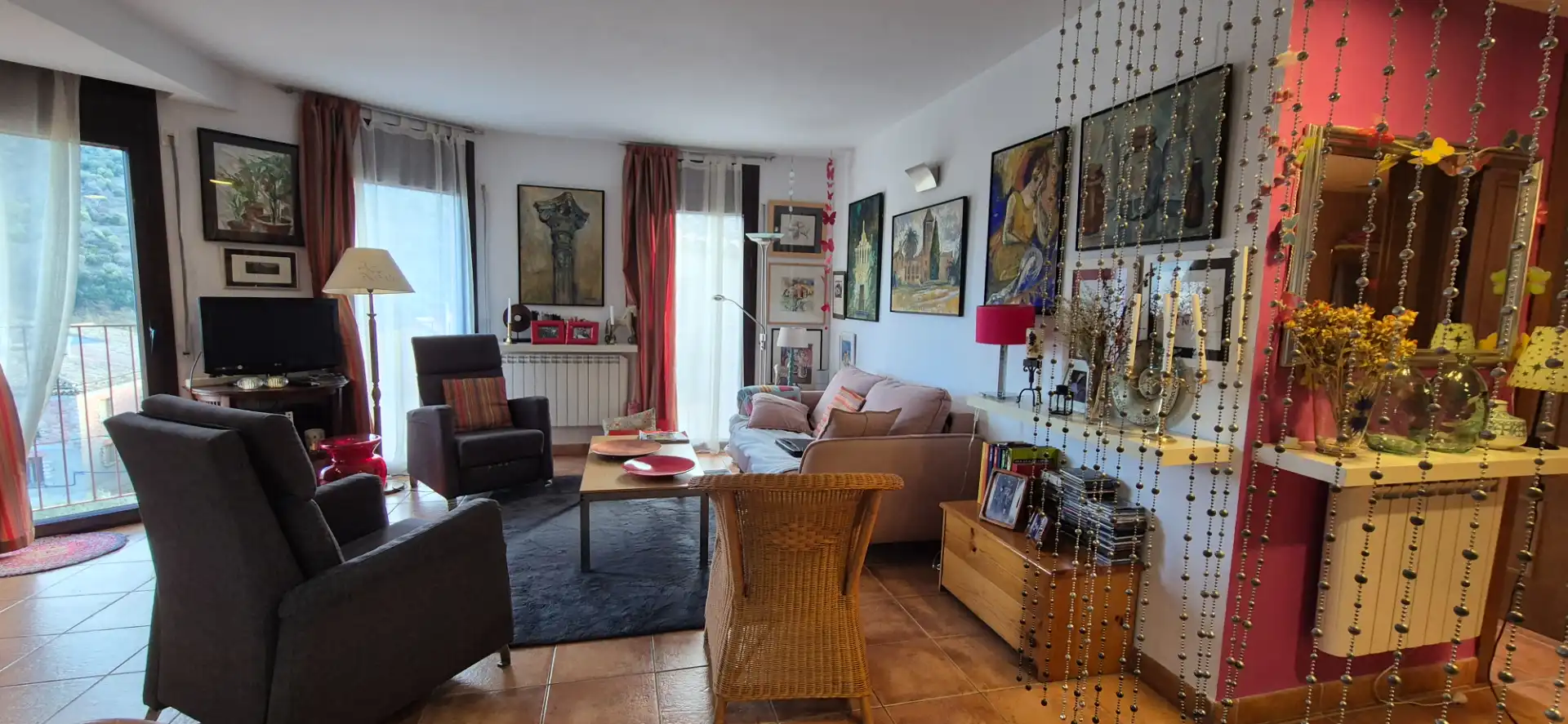 Living room of Flat for sale in Vilanova de Prades  with Heating and Balcony