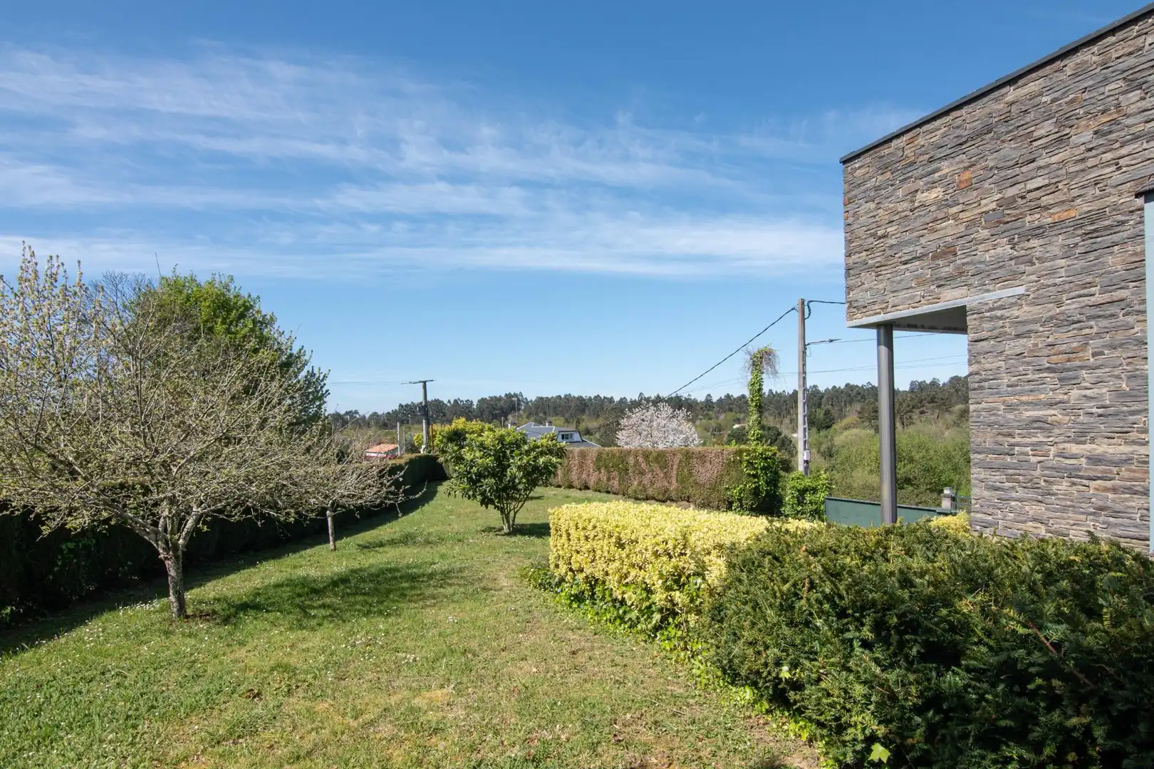 Jardín de Casa o chalet en venta en Bergondo con Calefacción, Jardín privado y Trastero