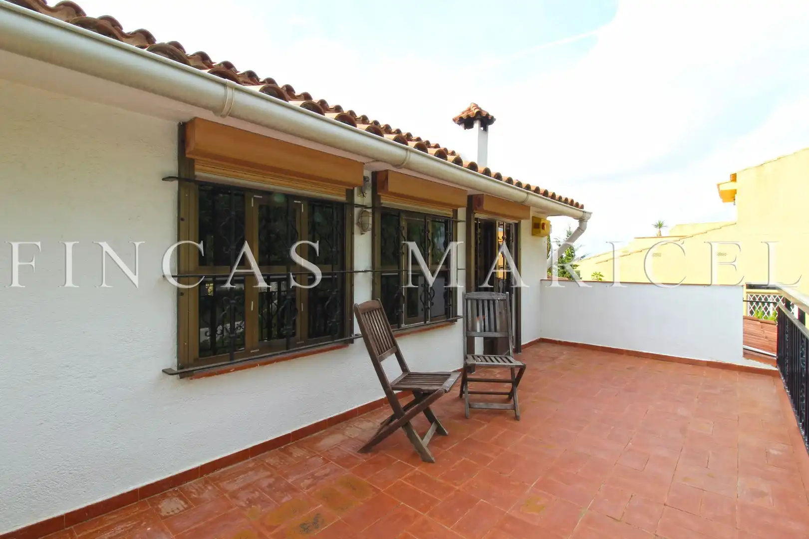 Terraza de Casa o chalet en venta en Sitges con Aire acondicionado, Calefacción y Jardín privado