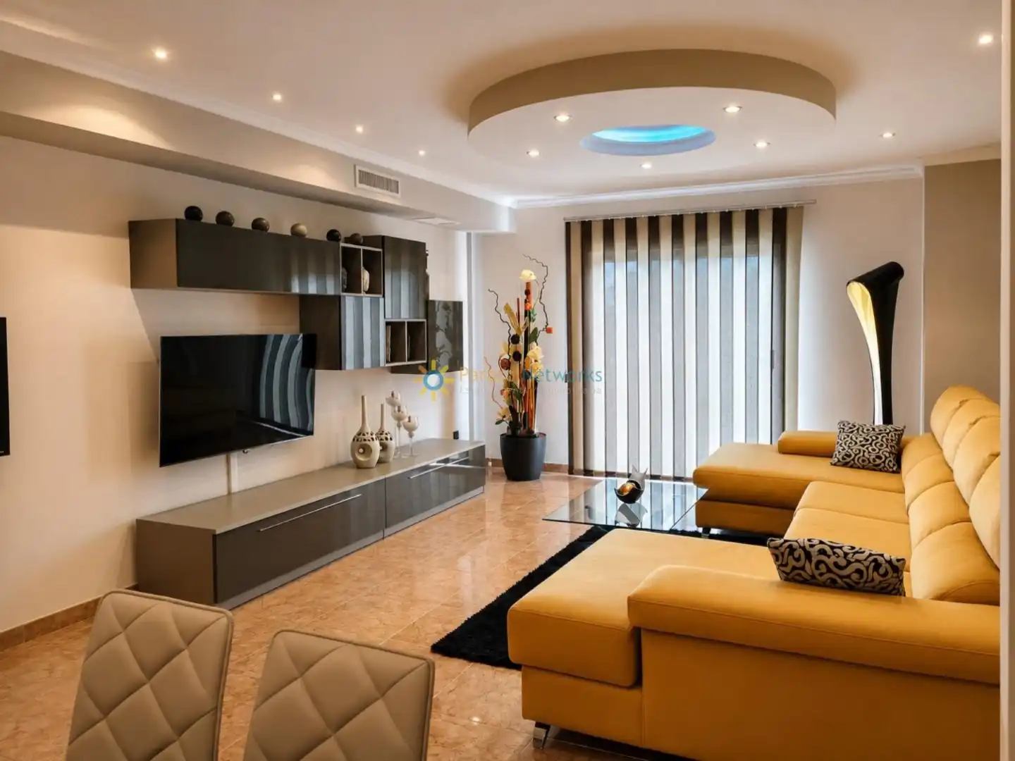 Sala de estar de Piso de alquiler en Xeraco con Amueblado y Balcón