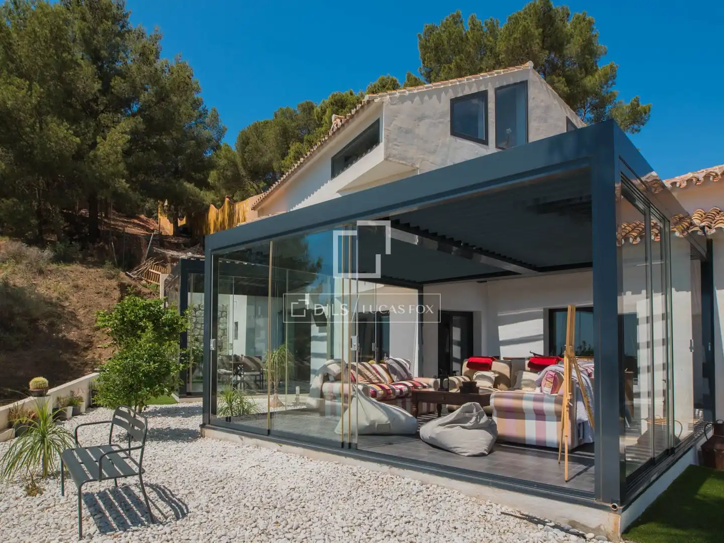Terraza de Casa o chalet en venta en Málaga con Aire acondicionado, Calefacción y Jardín privado