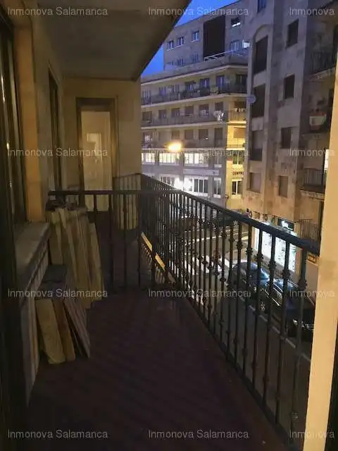 Balcony of Flat for rent in Salamanca  with Heating, Terrace and Furnished