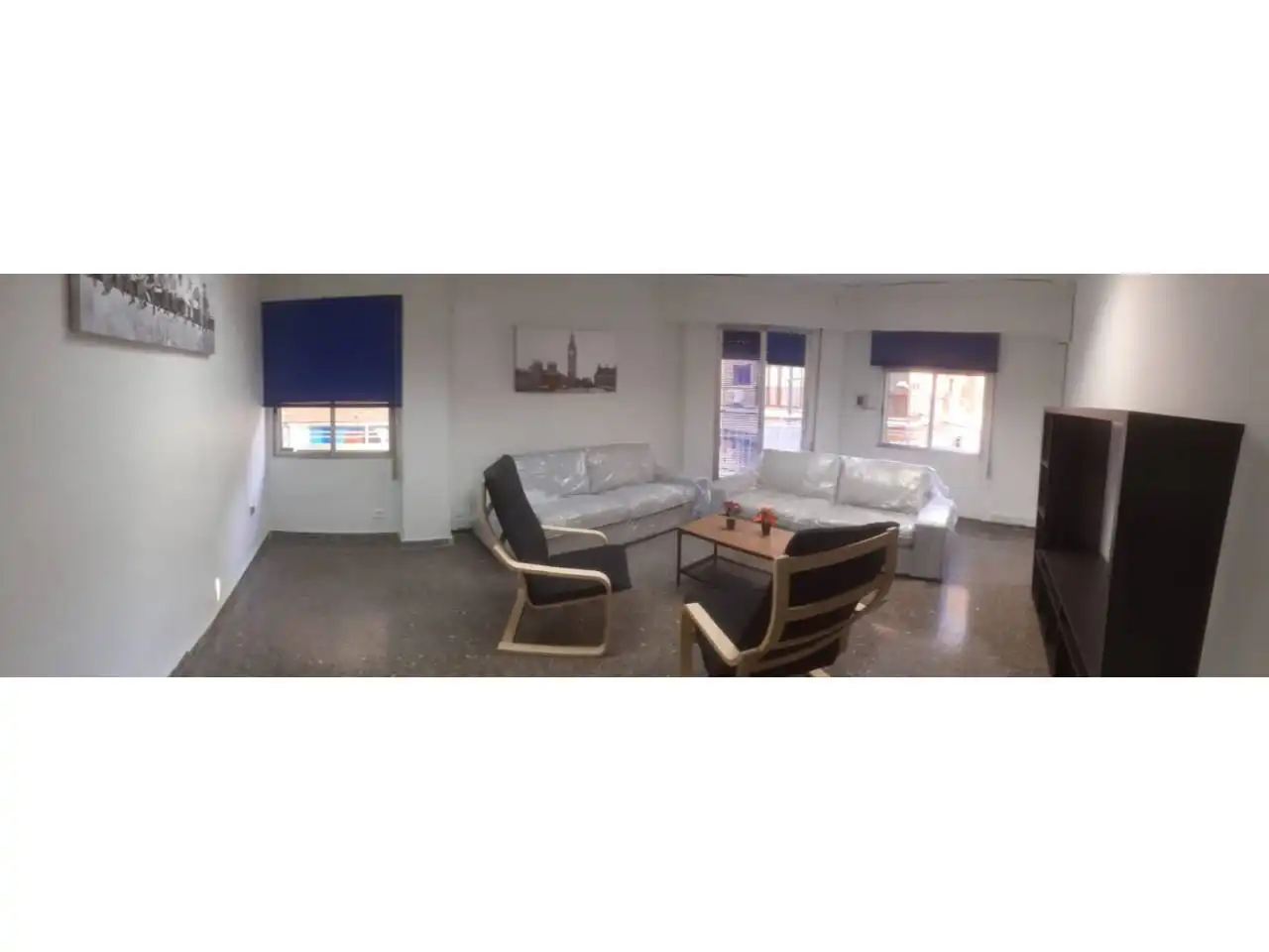 Wohnzimmer von Wohnung zur Miete in Centro