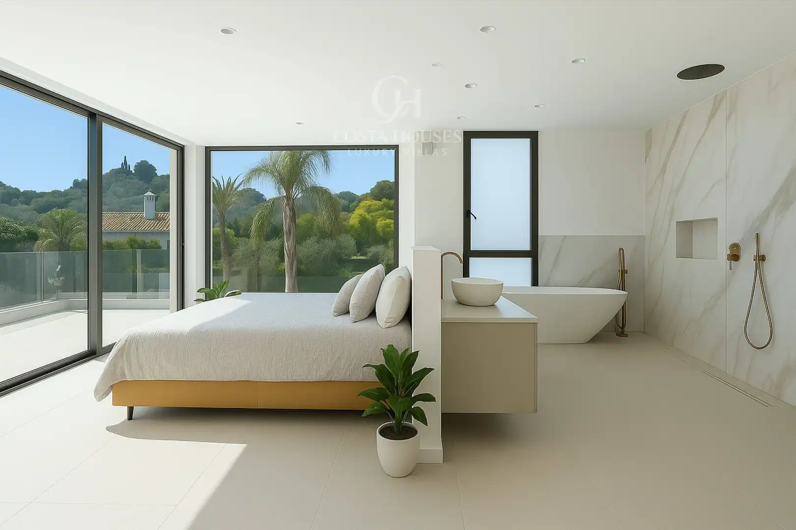 Bedroom of Houses for sale in Jávea / Xàbia  with Air Conditioner, Private garden and Terrace