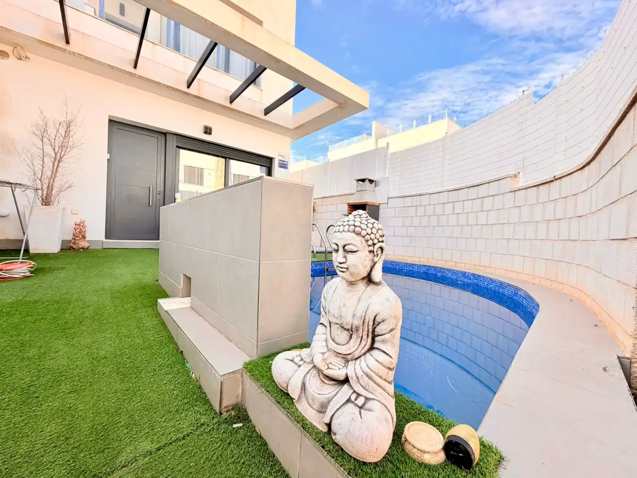 Terrassa de Dúplex en venda en Orihuela amb Aire condicionat, Calefacció i Jardí privat