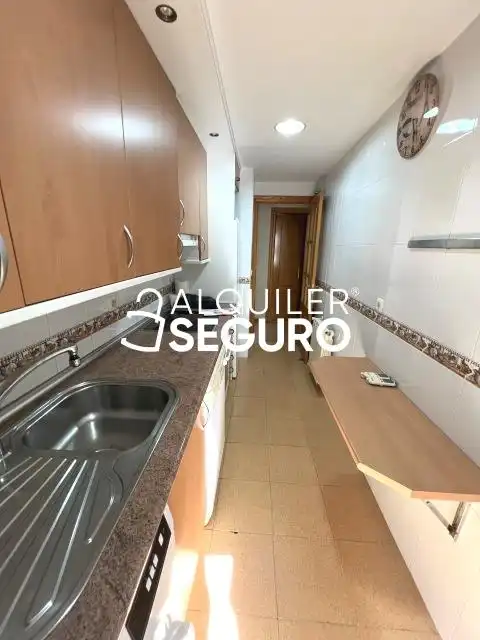 Kitchen of Flat for rent in Leganés  with Air Conditioner and Heating