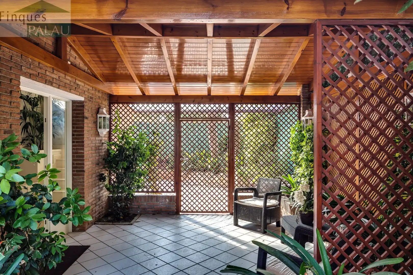 Terraza de Casa o chalet de alquiler en Sant Just Desvern con Aire acondicionado, Jardín privado y Terraza