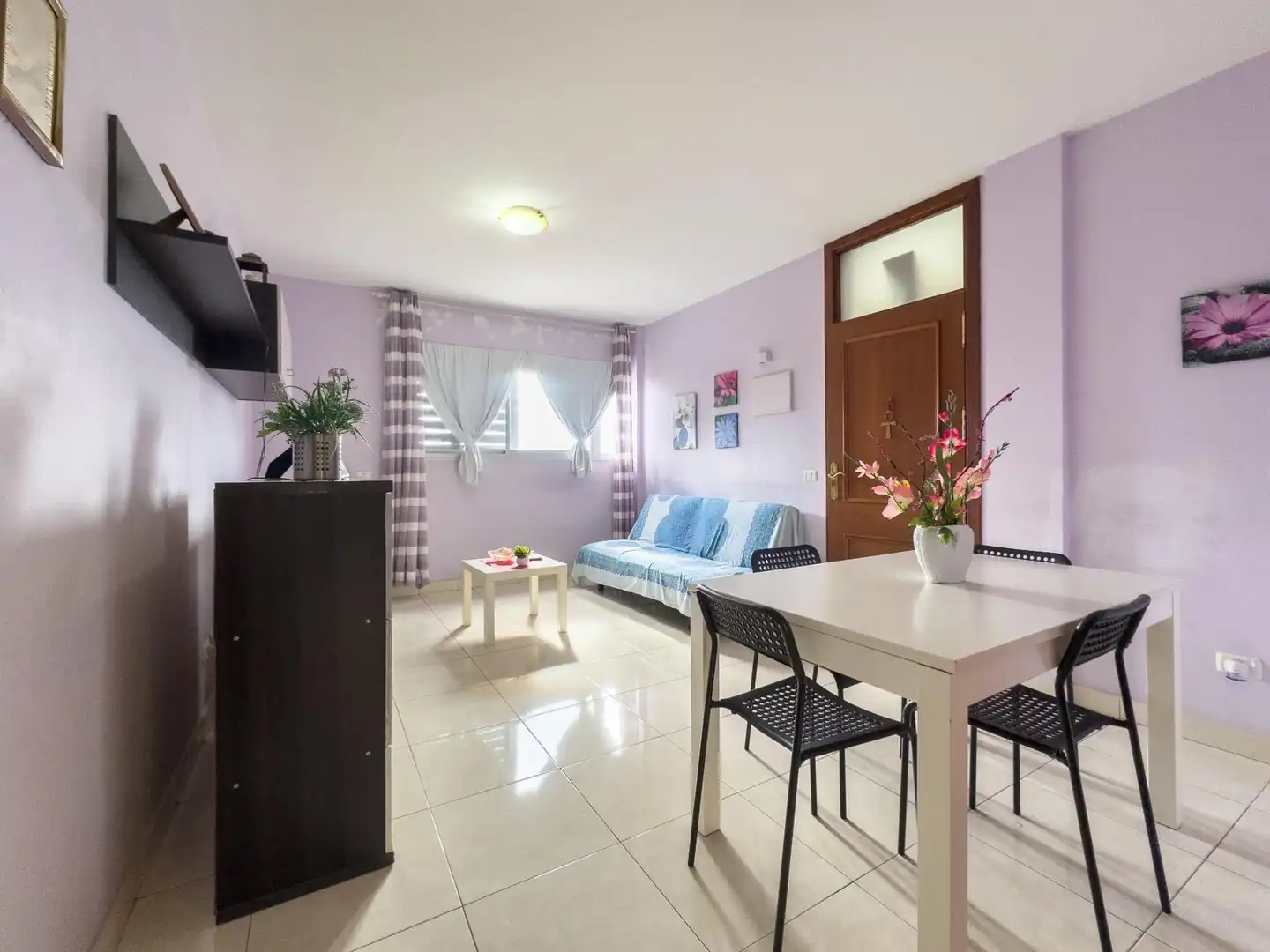 Sala d'estar de Casa adosada en venda en Santa Cruz de Tenerife amb Terrassa