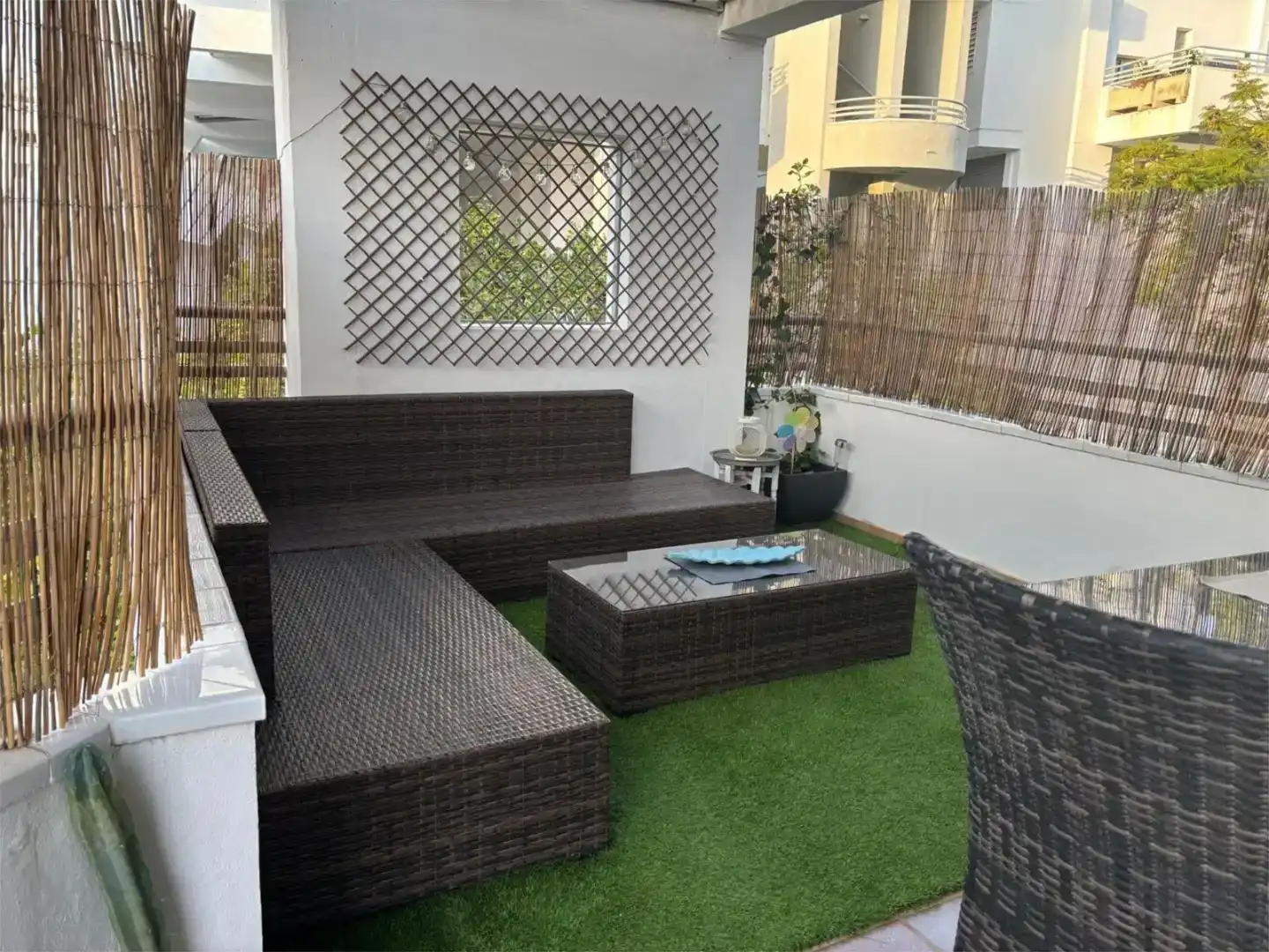 Terrasse von Wohnung zur Miete in La Cala Golf - Lagar Martell