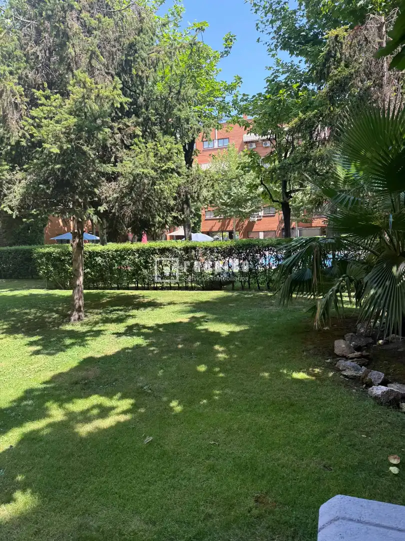 Garden of Flat for sale in Getafe  with Air Conditioner, Heating and Private garden