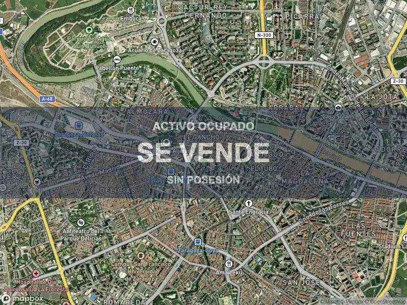 Vista exterior de Piso en venta en Zaragoza