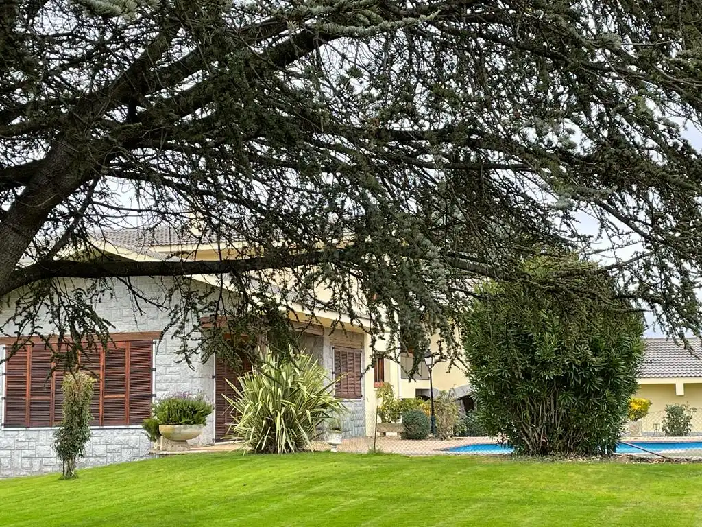 Vista exterior de Casa o xalet en venda en Castañares de Rioja amb Calefacció, Jardí privat i Parquet