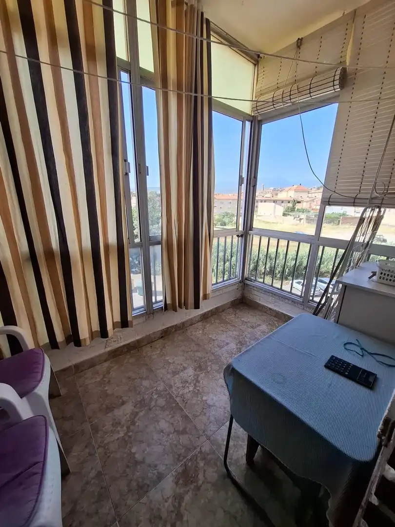 Terrasse von Wohnung zum Verkauf in Tarazona mit Heizung, Abstellraum und Möbliert