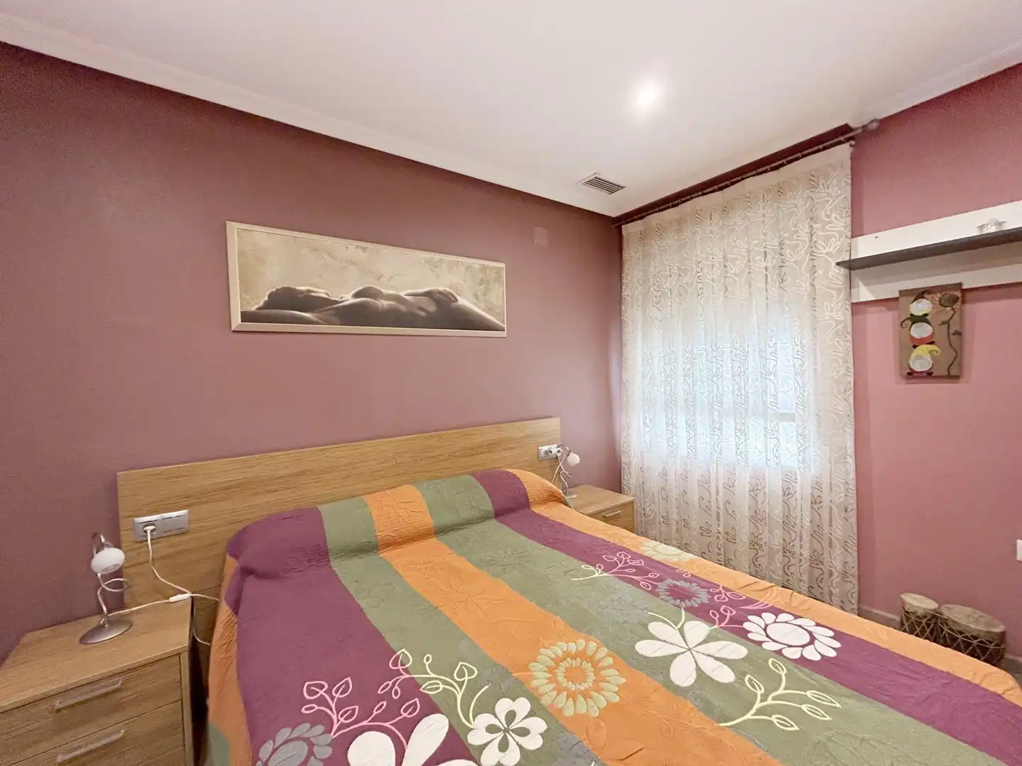 Bedroom of Flat for rent in Novelda  with Alarm