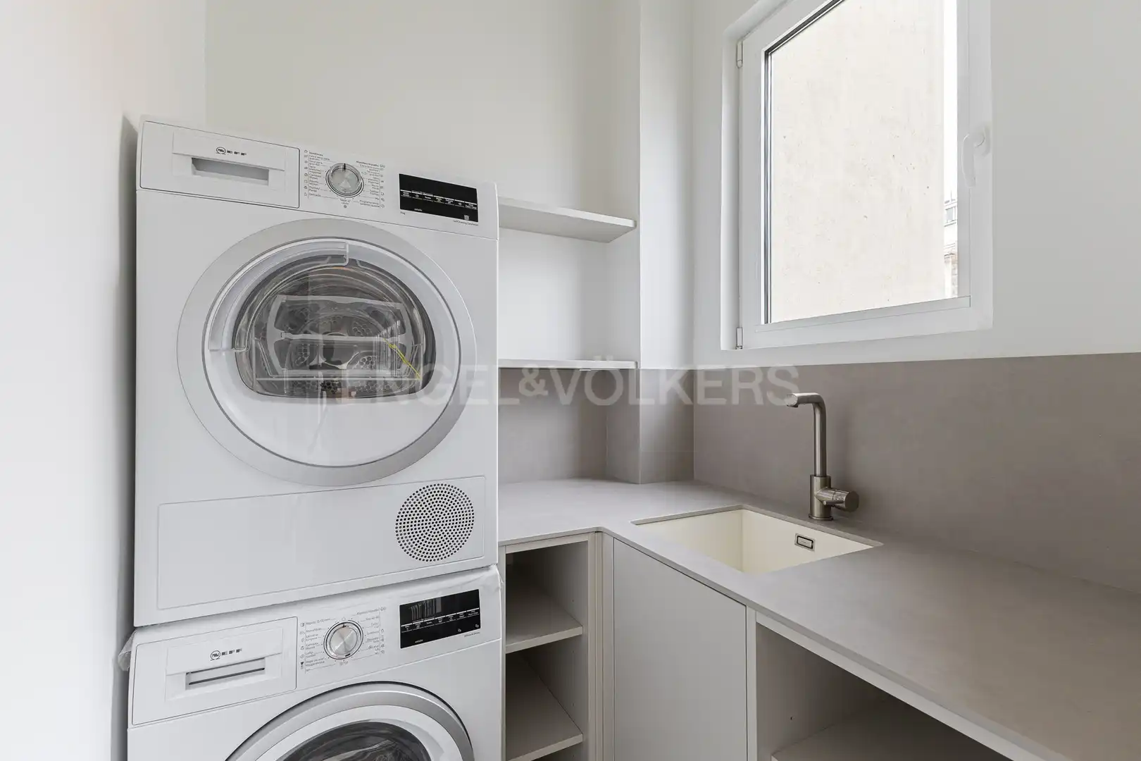 Kitchen of Flat for rent in Barcelona  with Air Conditioner, Heating and Parquet flooring