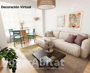 Living room of Flat for sale in  Valencia Capital