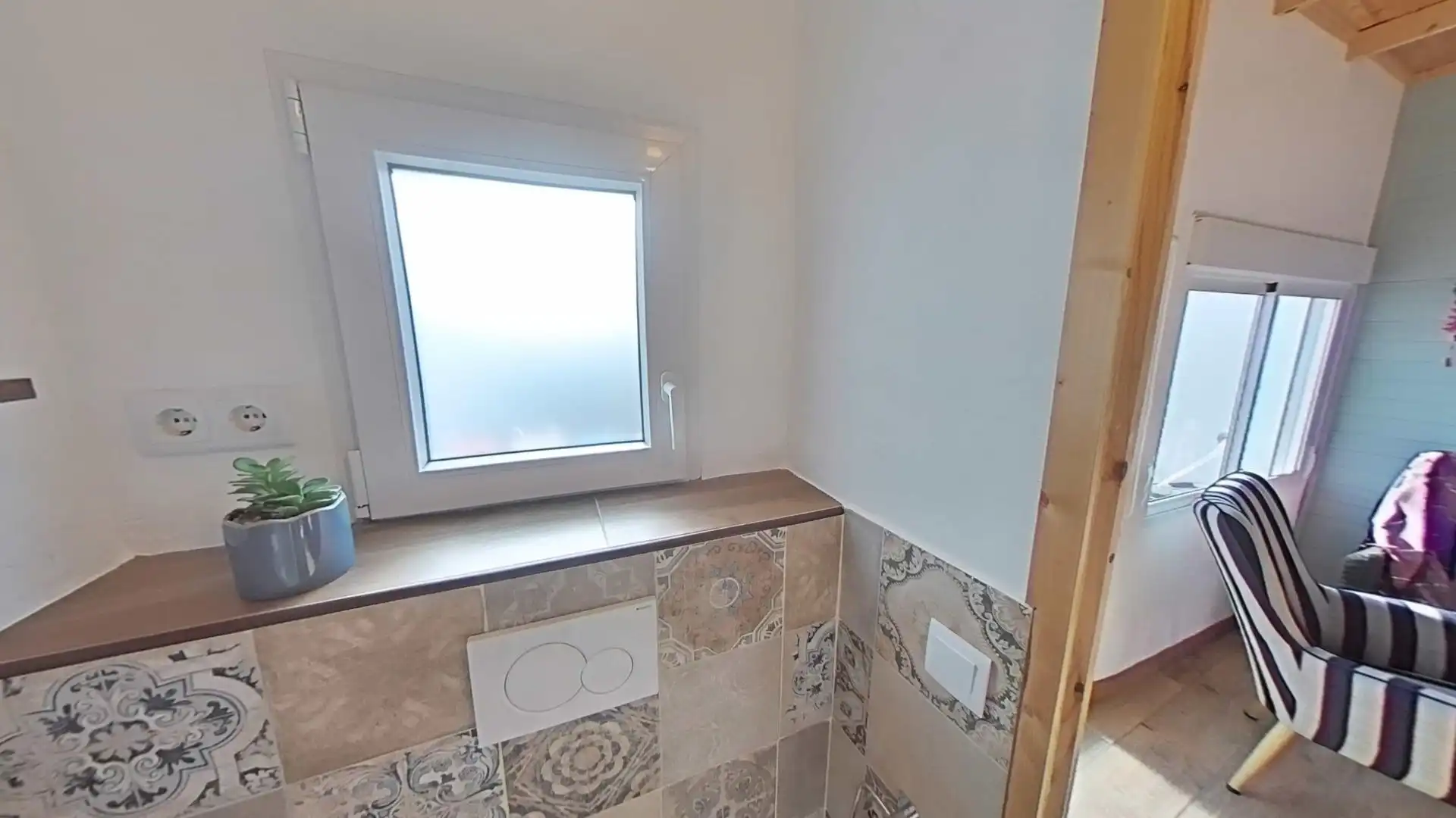 Baño de Finca rústica en venta en Formentera del Segura con Aire acondicionado, Calefacción y Terraza