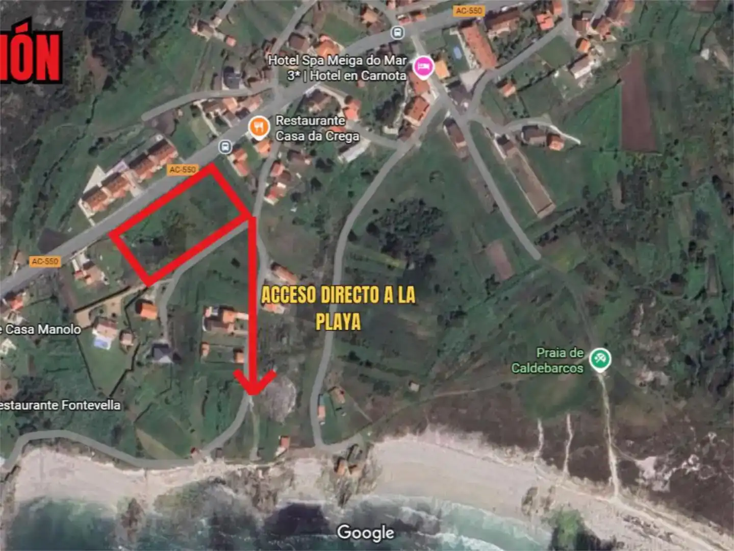Piso en venta en Carnota con Jardín privado, Parquet y Trastero