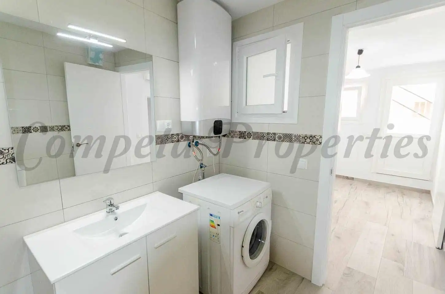 Baño de Apartamento en venta en Cómpeta con Aire acondicionado