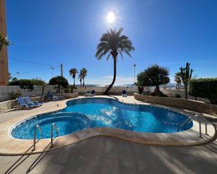 Swimming pool of Apartment to rent in Calpe / Calp  with Air Conditioner, Heating and Terrace