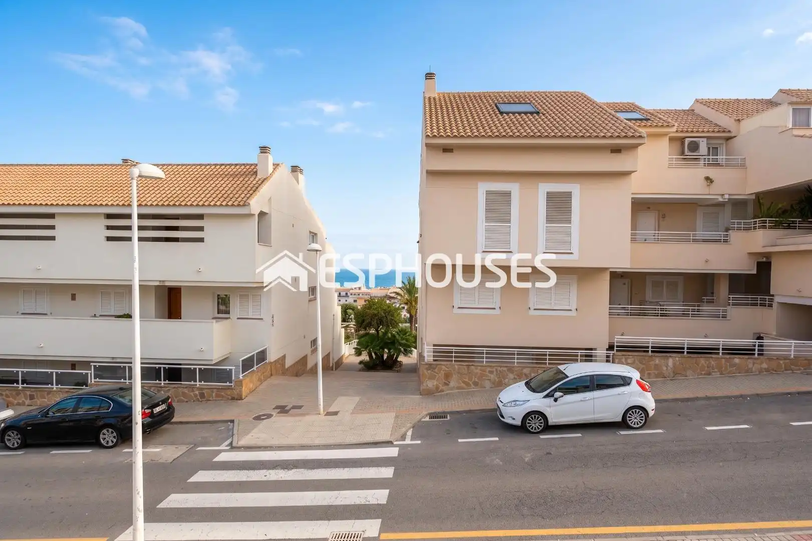 Vista exterior de Dúplex en venda en Altea amb Aire condicionat, Terrassa i Traster