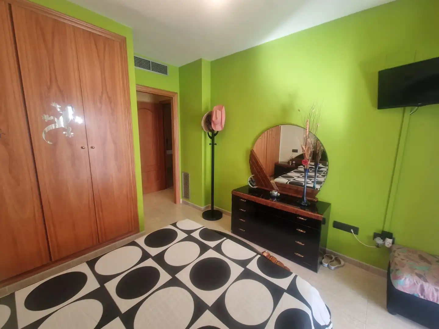 Bedroom of Flat for sale in La Ràpita  with Air Conditioner, Heating and Balcony