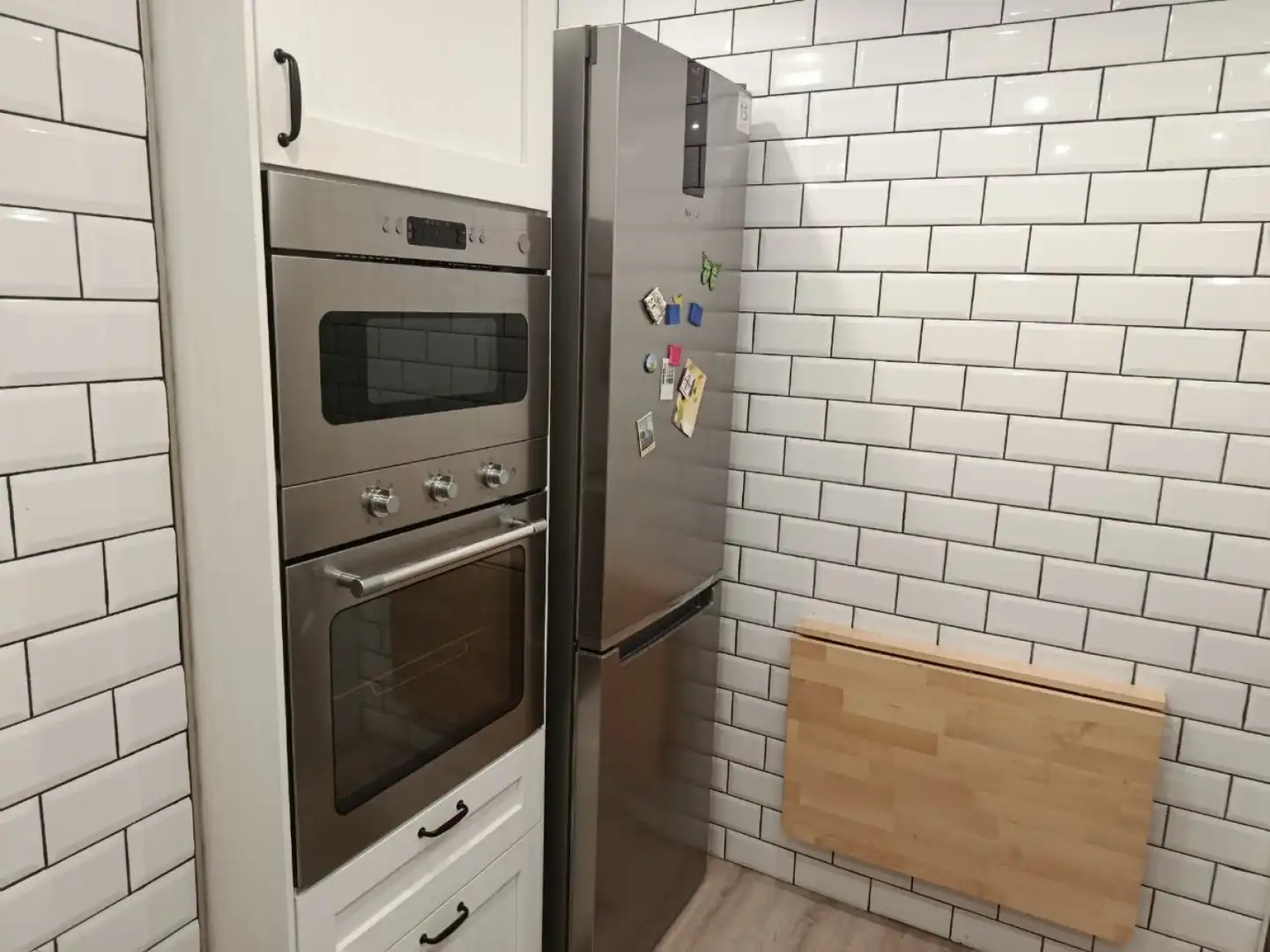 Cocina de Piso de alquiler en Santander con Parquet y Balcón