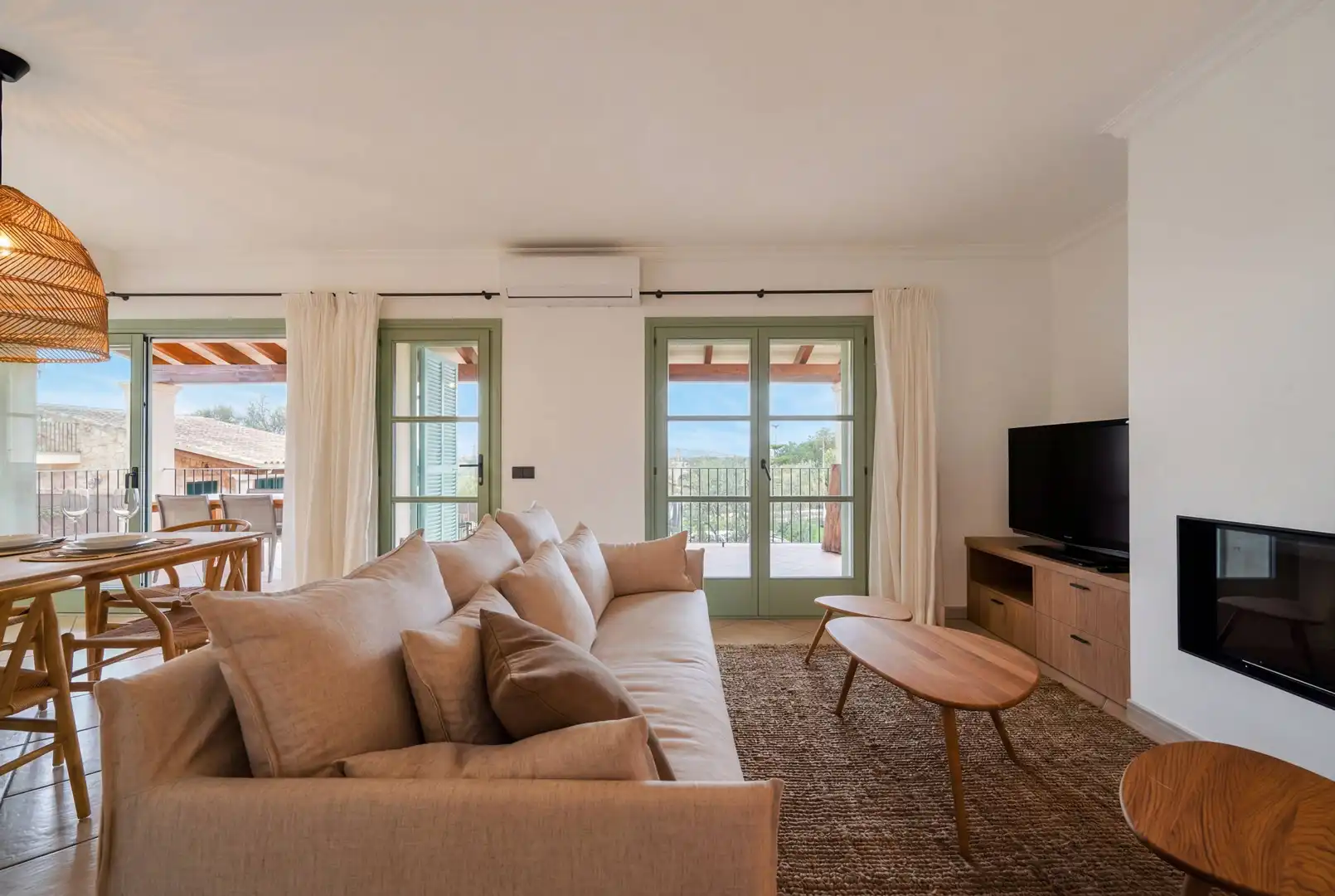 Sala de estar de Casa o chalet en venta en Sineu con Aire acondicionado, Calefacción y Jardín privado