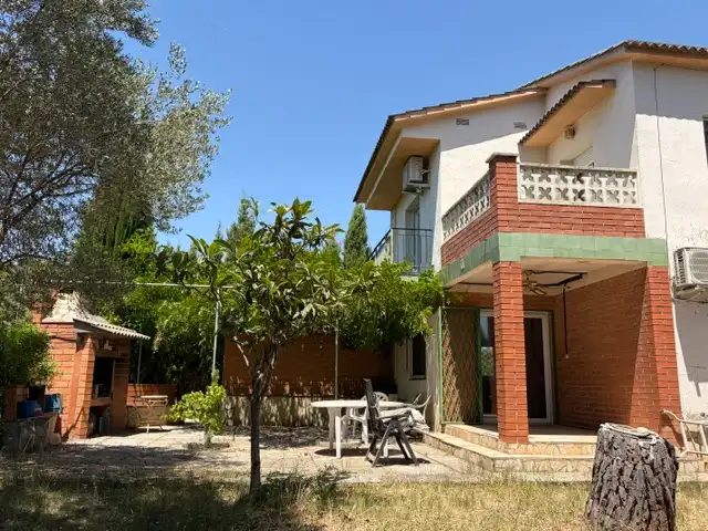 Garten von Haus oder Chalet zum Verkauf in Els Hostalets de Pierola mit Klimaanlage, Heizung und Privatgarten