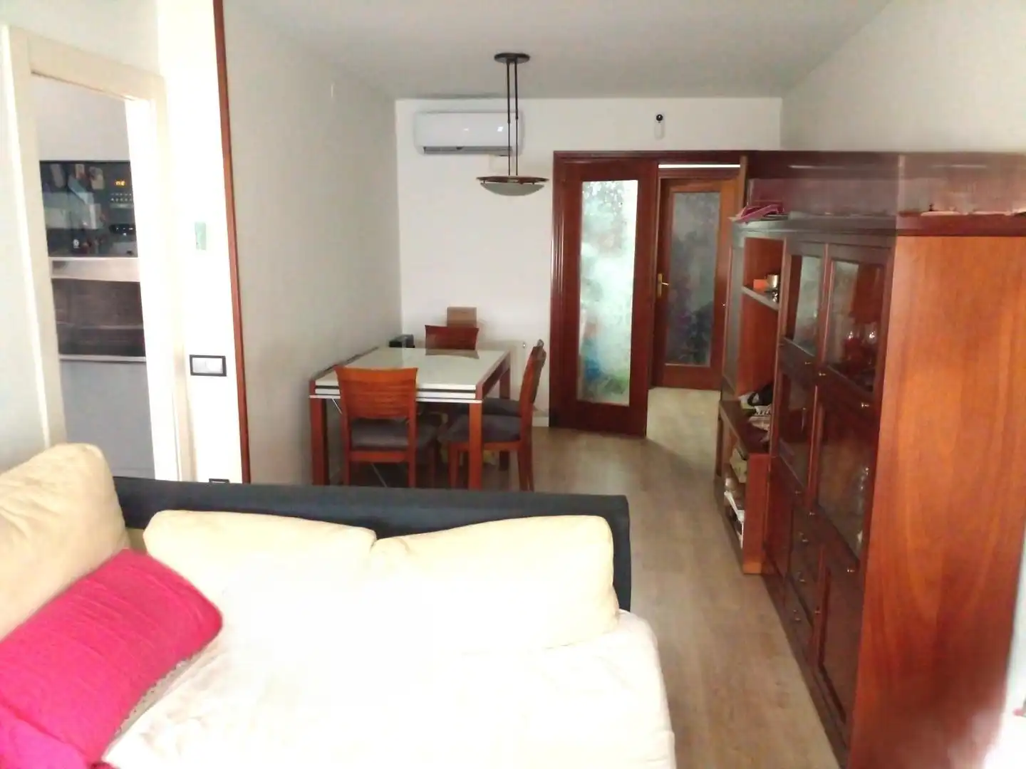 Sala de estar de Piso en venta en Arenys de Mar con Aire acondicionado, Calefacción y Parquet