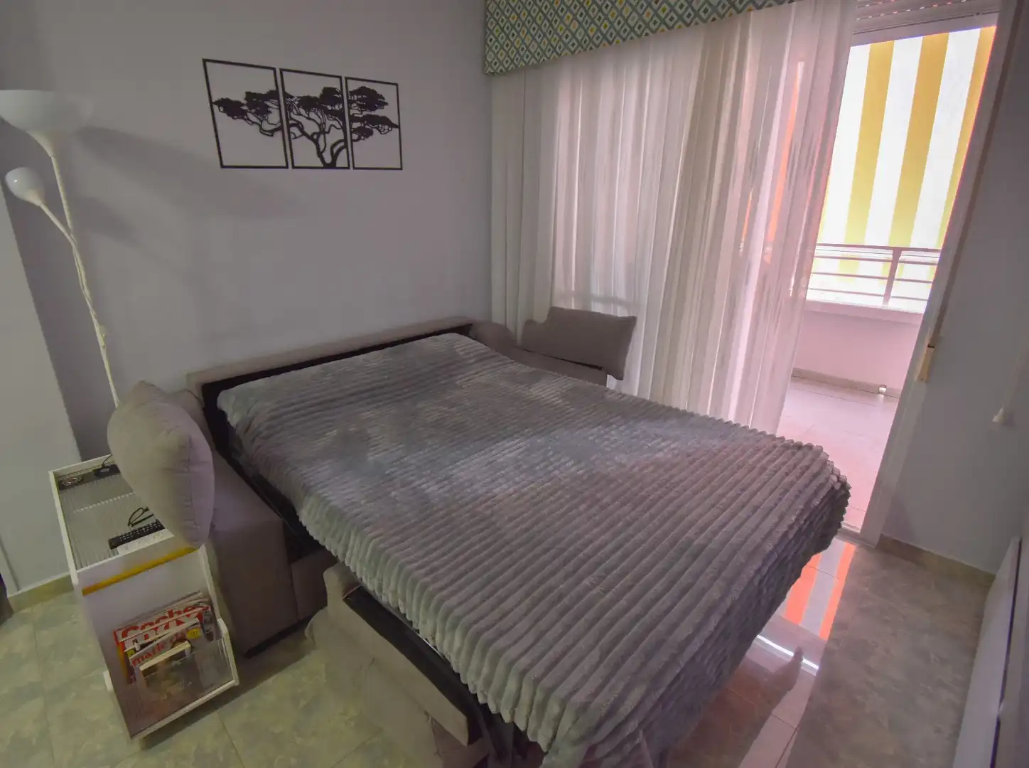 Habitación de Apartamento de alquiler en Santa Pola con Aire acondicionado, Calefacción y Terraza