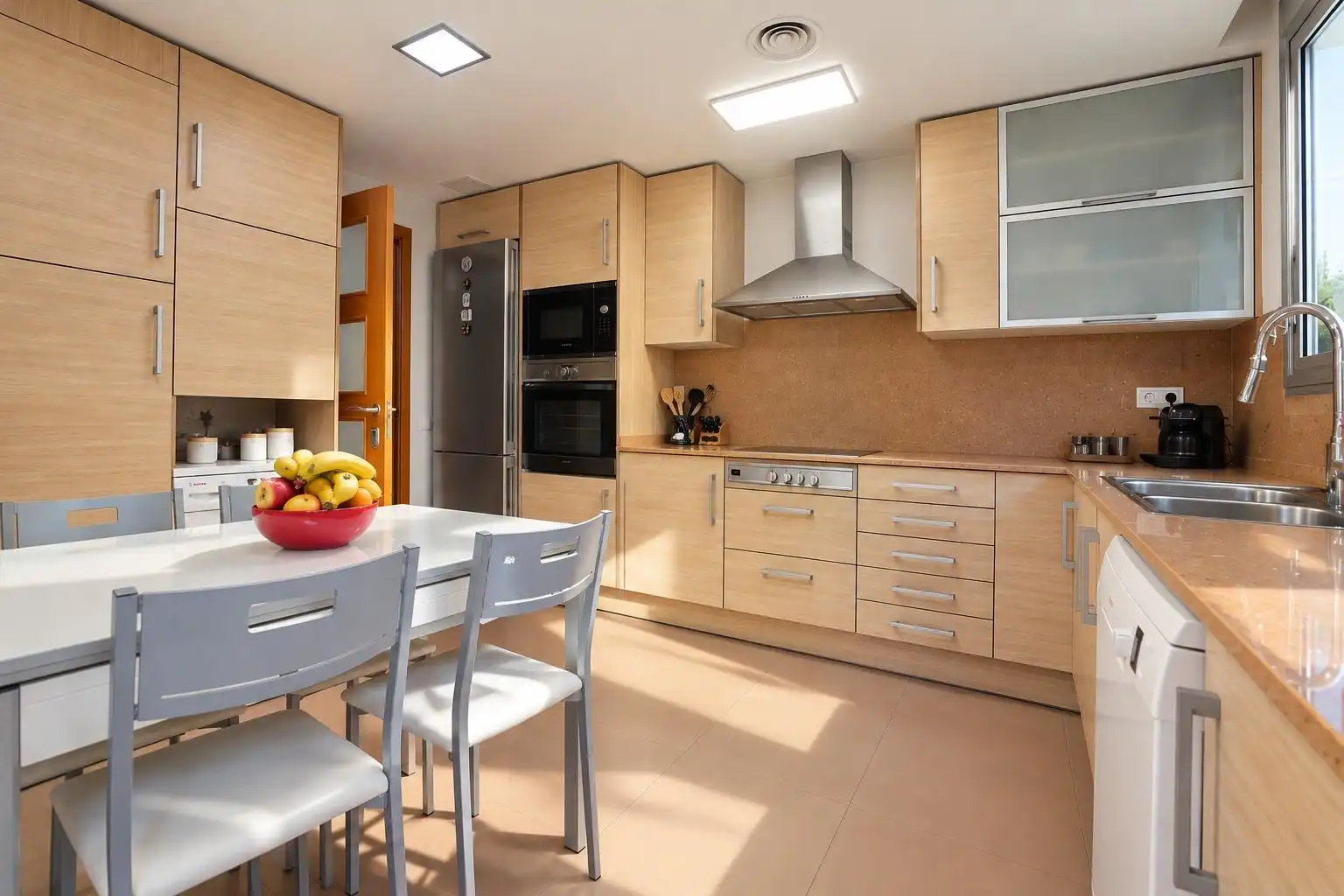 Cocina de Casa adosada en venta en Cambrils con Aire acondicionado, Calefacción y Terraza