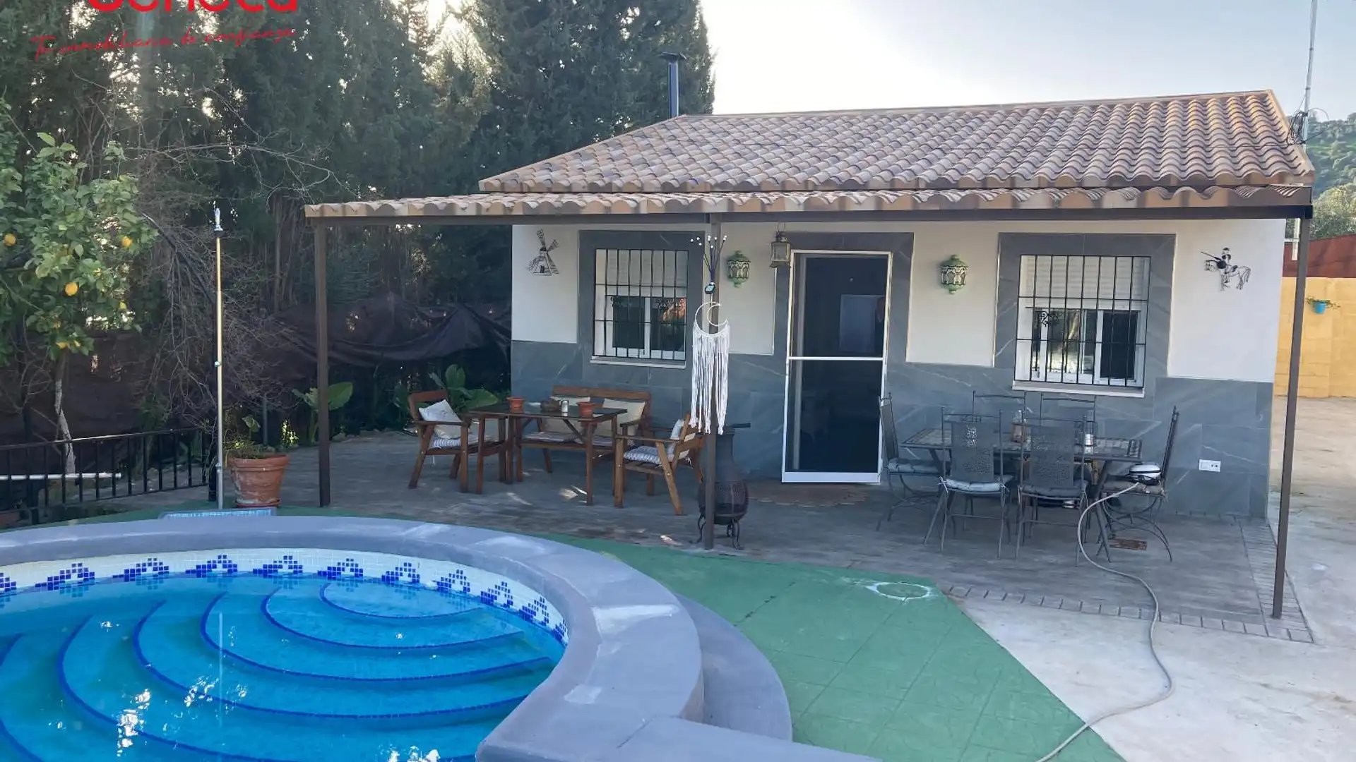 Jardín de Casa o chalet en venta en Almodóvar del Río con Aire acondicionado, Calefacción y Piscina