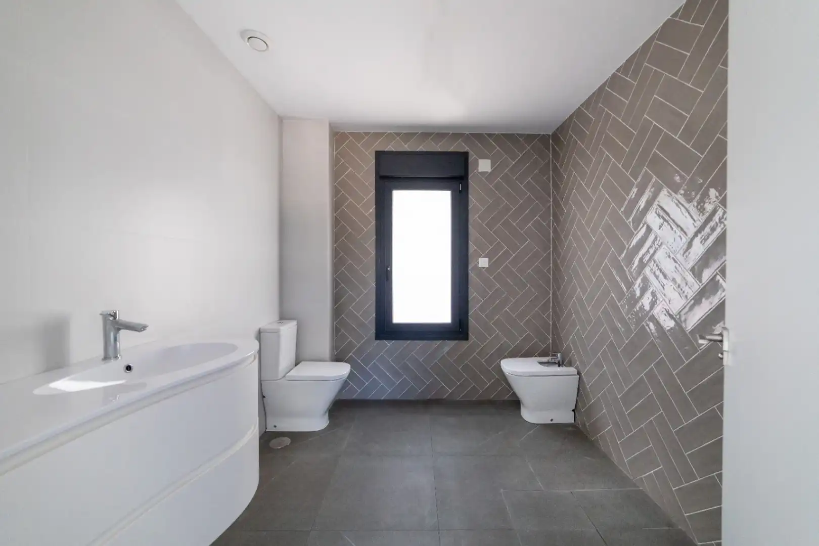 Baño de Casa o chalet en venta en Polop con Aire acondicionado, Terraza y Piscina