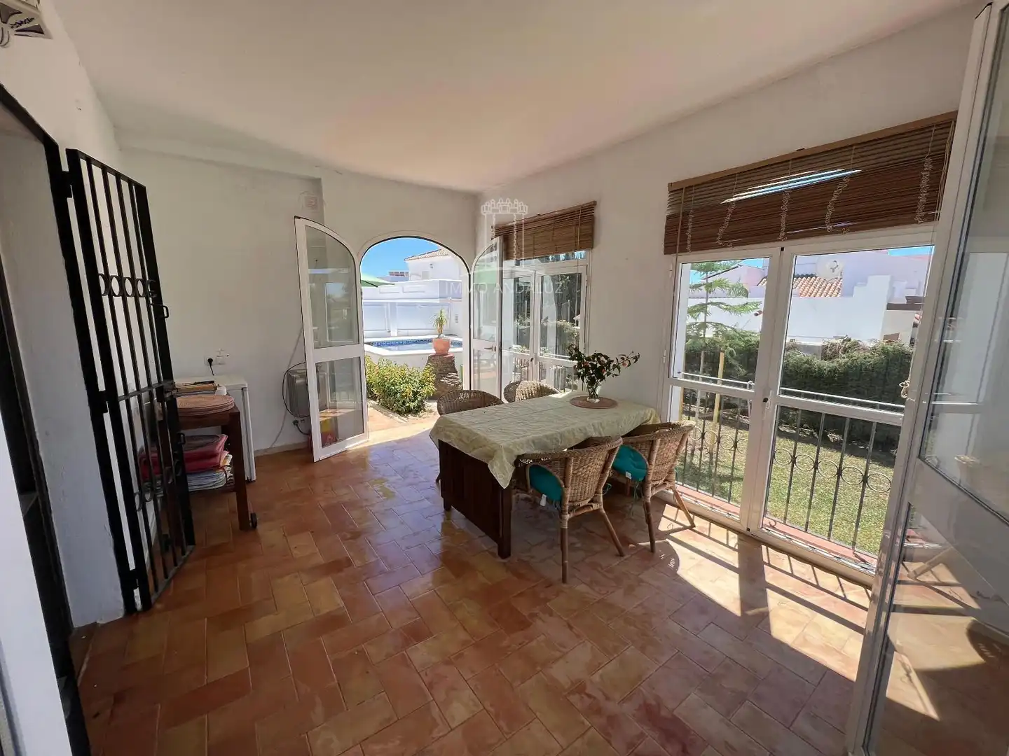 Garden of Houses for sale in Conil de la Frontera  with Air Conditioner, Heating and Swimming Pool