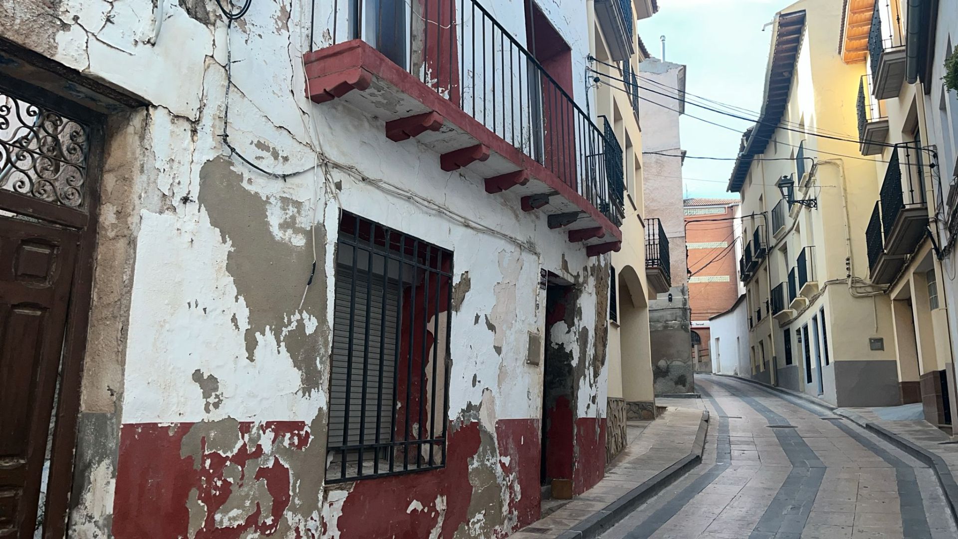 Vista exterior de Pis en venda en Híjar