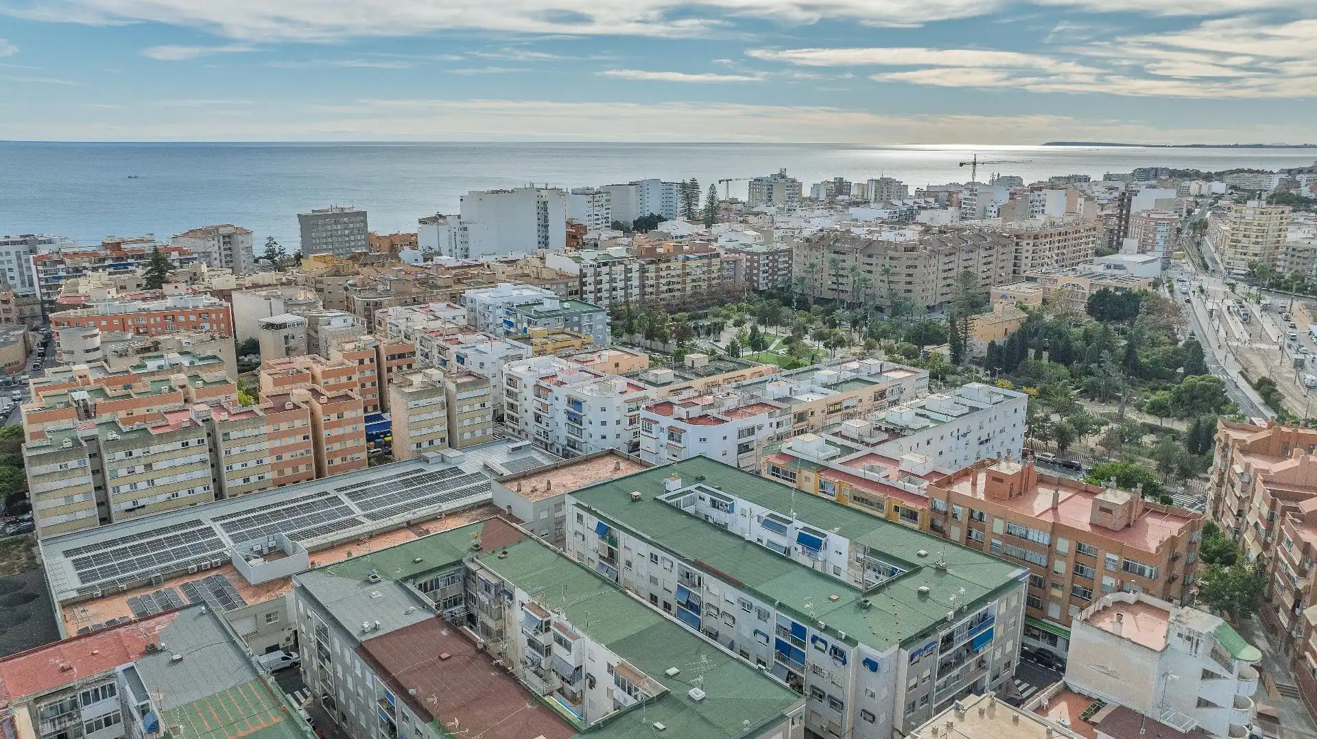 Vista exterior de Piso en venta en Villajoyosa / La Vila Joiosa con Aire acondicionado, Calefacción y Amueblado